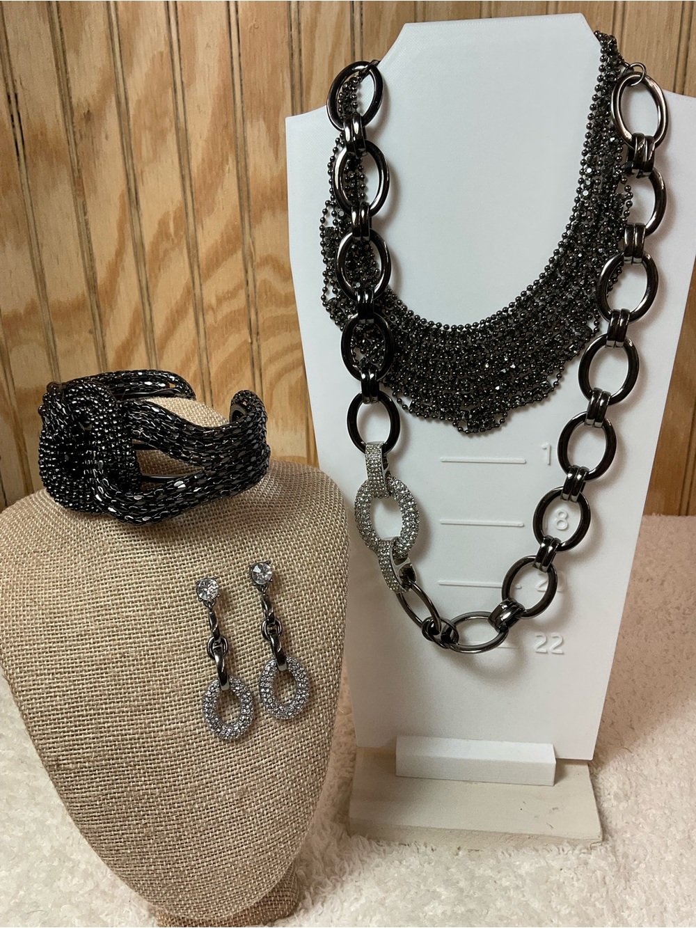 Graziano Black jewelry Bundle